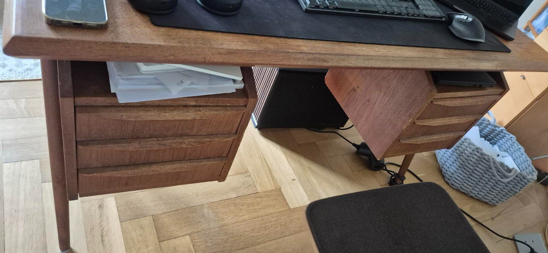 Schreibtische: Bureau Mid Centrury Modern Danois, Tibergaard – Gebraucht aus La Tour-de-Peilz von Krelian 3