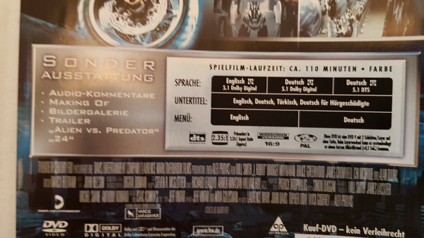 Alle DVDs: DVD I Robot / Will Smith – Gebraucht aus Oetwil am See von fineli2 1