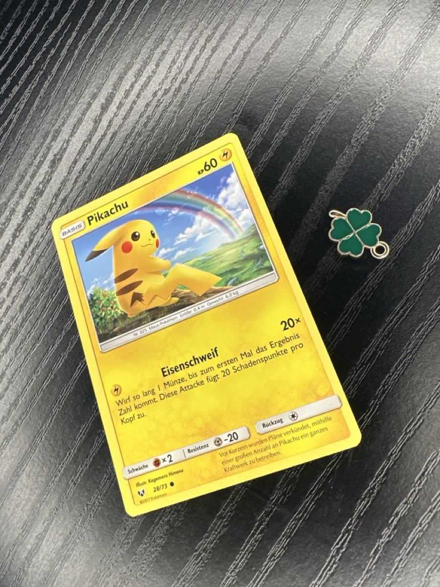 Pokémon Cartes à collectionner: Pikachu 28/73 Non Holo 2017 – D'occasion à Uster par Neonschwarz 2