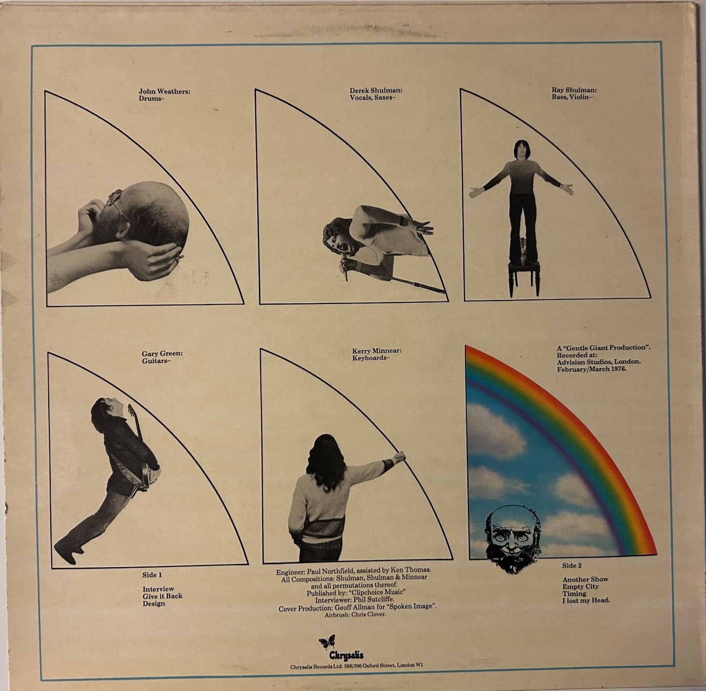 Dischi in vinile: Gentle Giant - "In'terview" – Usato da Aesch BL venduto da BlueMusicRecords 1
