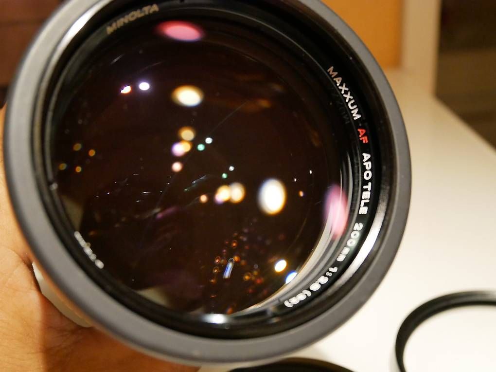 Minolta Obiettivi: Minolta APO AF 200mm F2.8 A-Mount – Usato da Chur venduto da Ataler 2