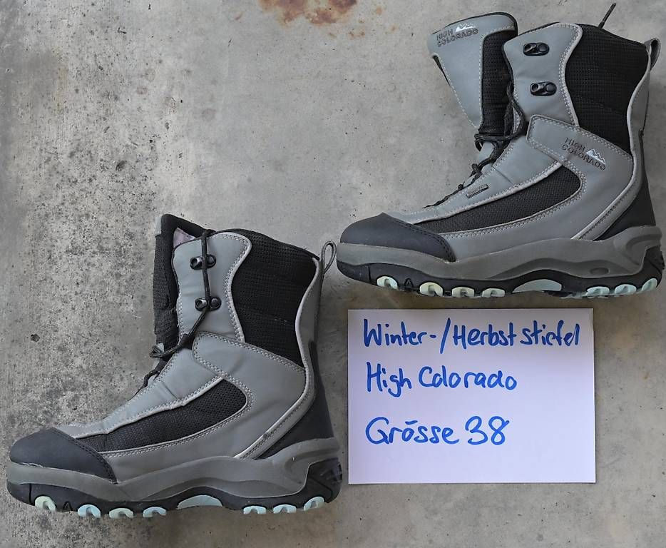 Herrenschuhe: Winterstiefel High Colorado, unisex, Grösse 38 – Gebraucht aus Dussnang von Mr_lucky