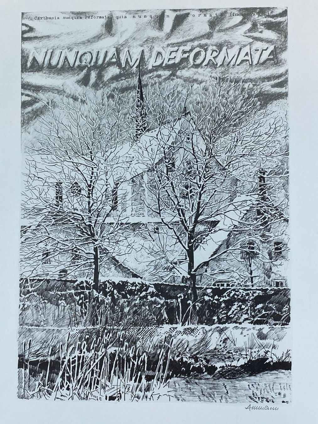 Grafica & Litografie: Kartause Ittigen Lithografie Max Ammann – Usato da Vaduz venduto da Unikate-Markt 2