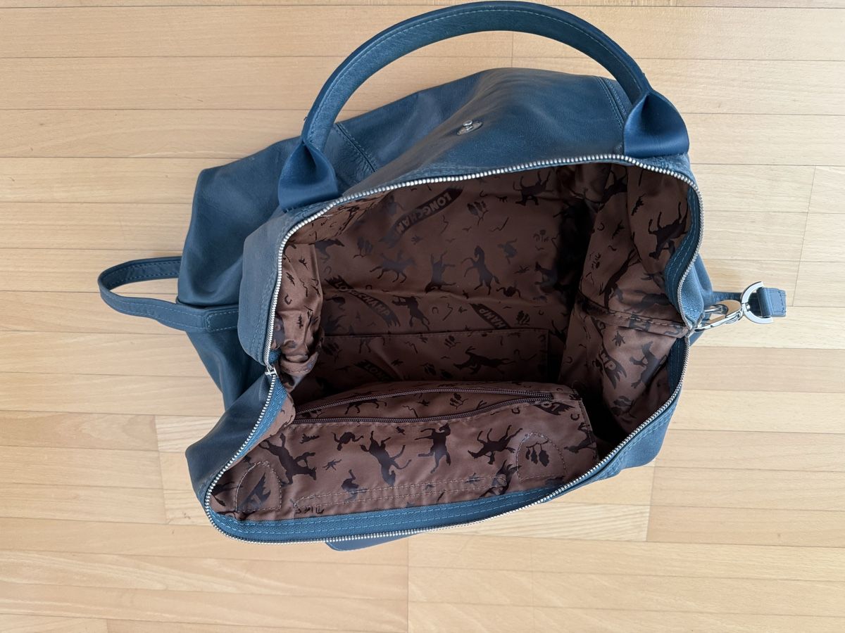 Longchamp Borse: Leder Longchamp Pliage Tasche – Usato da Thalwil venduto da Swissbaglady 3