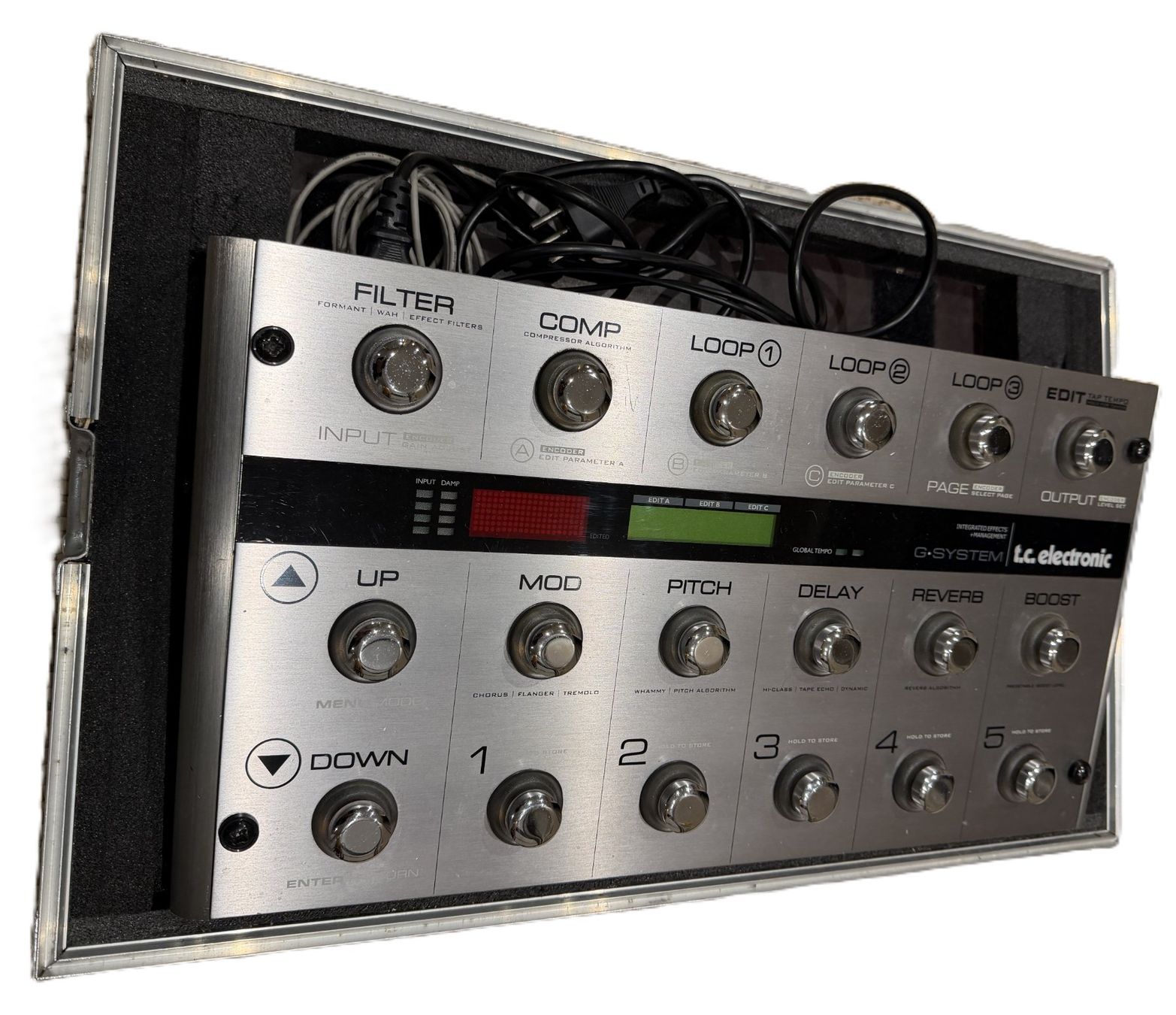 Strumenti musicali: G-SYSTEM t.c. electronic Guitar Multi-Effects mit Case – Usato da Baar venduto da Wolferich
