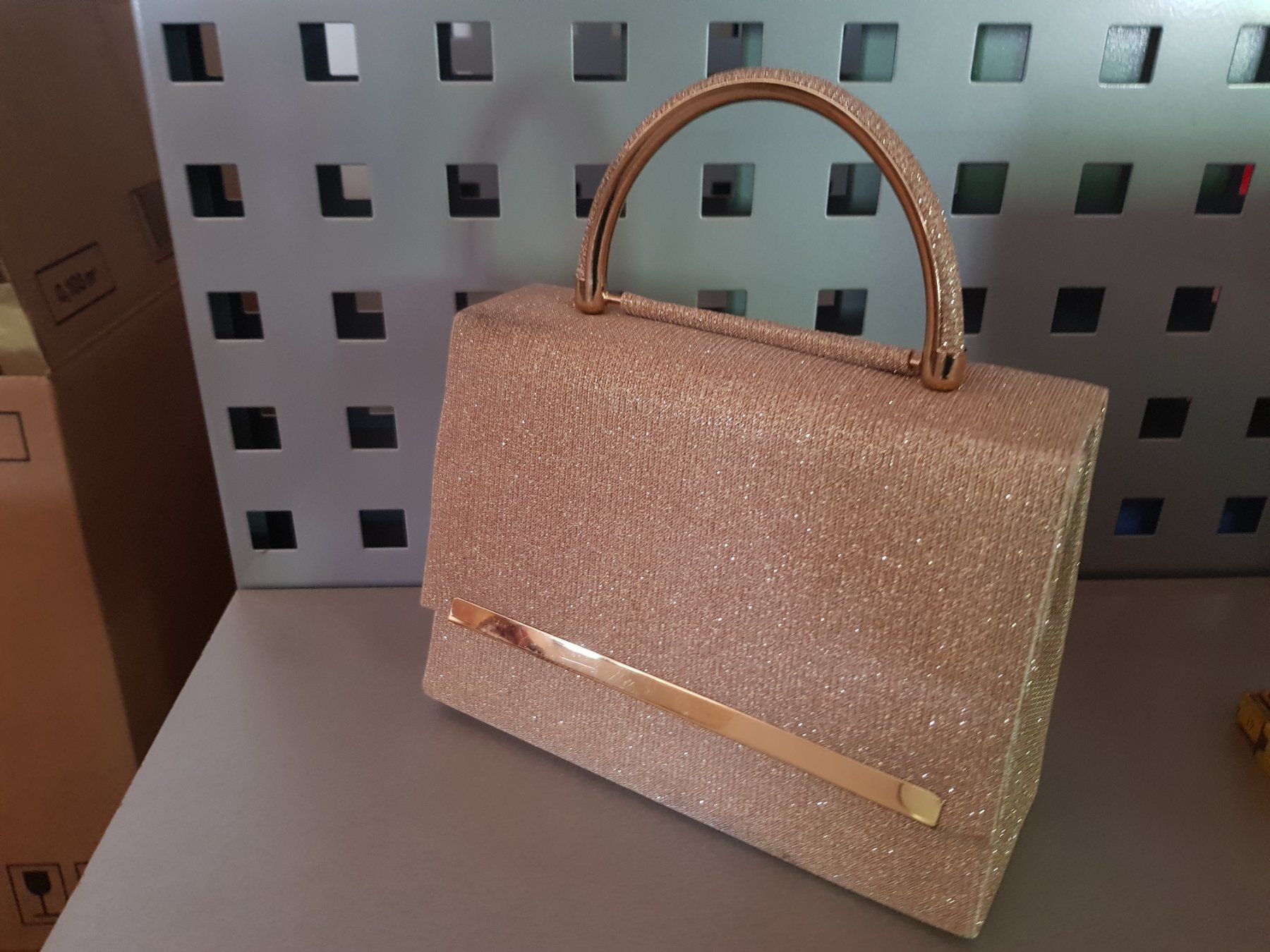 Borse: Vintage Glitzer Damen Mädchen Handtasche – Usato da Walterswil BE venduto da Lonitti 8