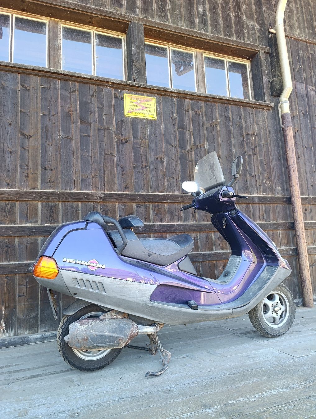 Piaggio Scooter: Piaggio Hexagon 125 Kat – Difettoso da Romanshorn venduto da dav_h2lv