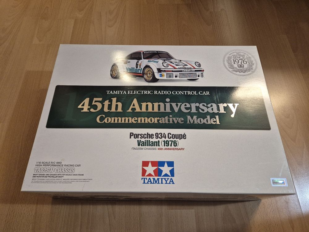 Tamiya Porsche 934 Vaillant 45th Anniversary - 47477 (Neu (gemäss ...