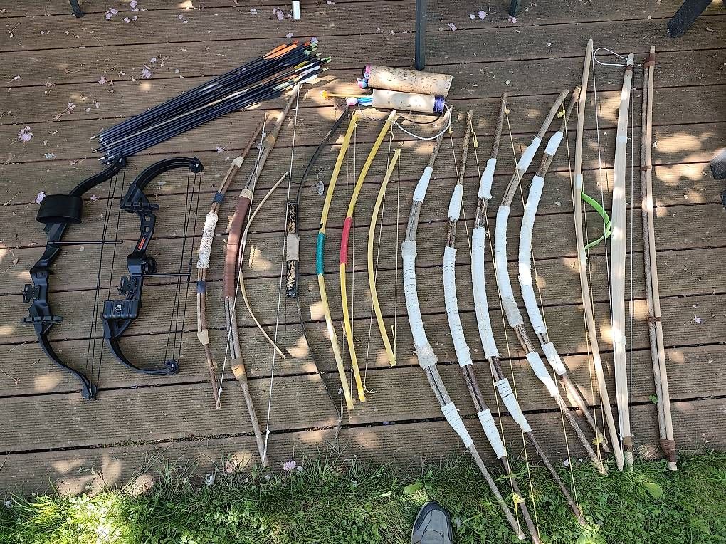Tiro con l'arco: 17 Stück Pfeilbogen Compound Pfeile – Usato da Flüelen venduto da Siro3