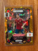 Panini Prizm Monopoly Xabi Alonso Spanien Gold Cracked Ice