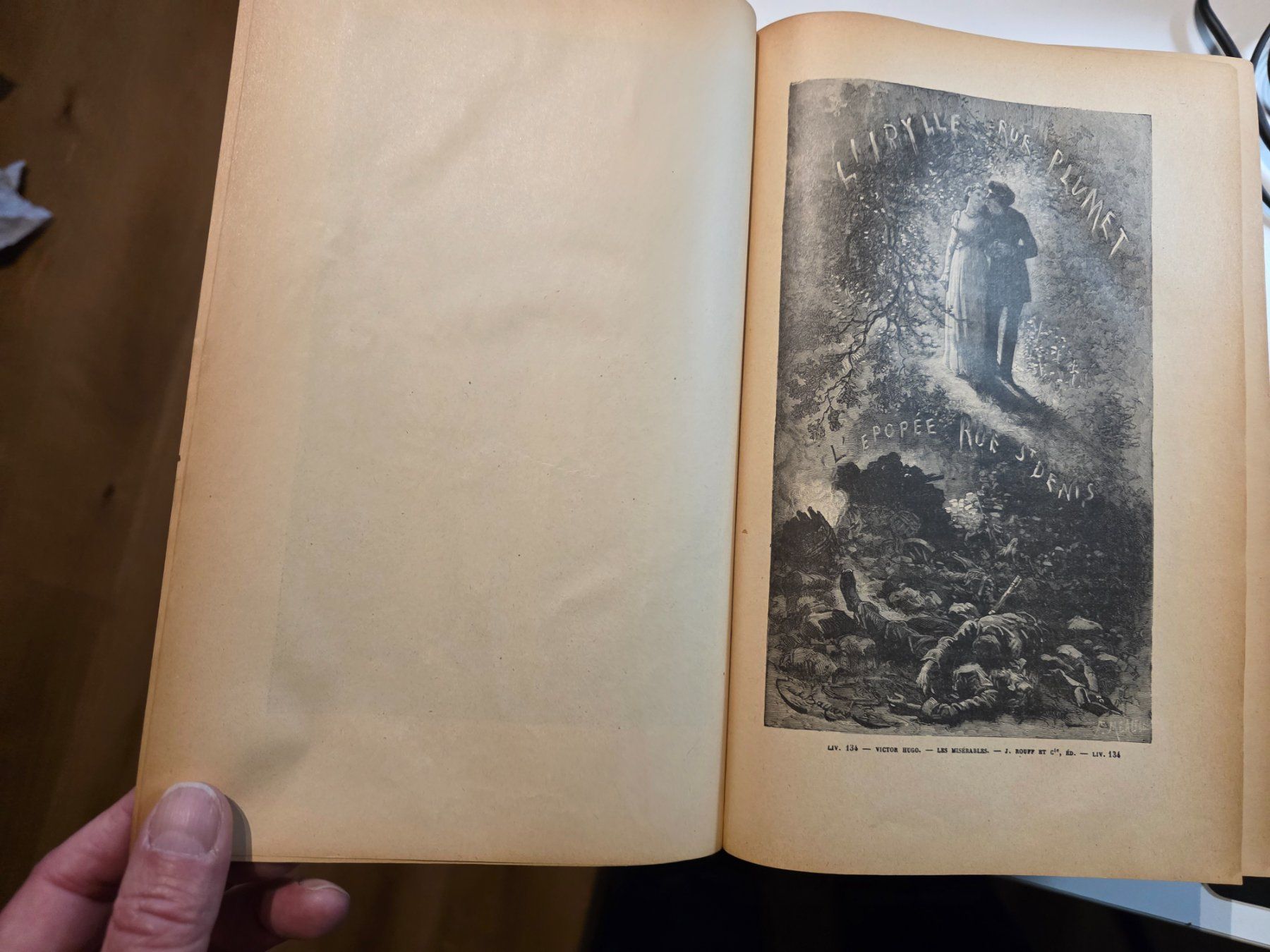 Libri: Les Misérables - Victore Hugo 1862 2 Bücher – Usato da Walterswil BE venduto da Lonitti 5