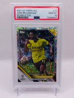 2021 Topps Chrome UCL Jude Bellingham Mini Diamonds PSA 10