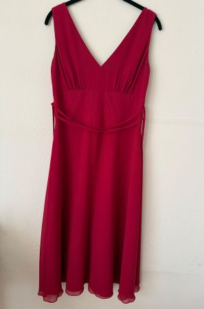 Kleid himbeerrot