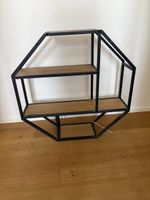 Möbel Pfister Regal Metall Holz Design offen 3 Böden