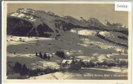 Wildhaus - Kurhaus Acker und CHurfirsten im Winter