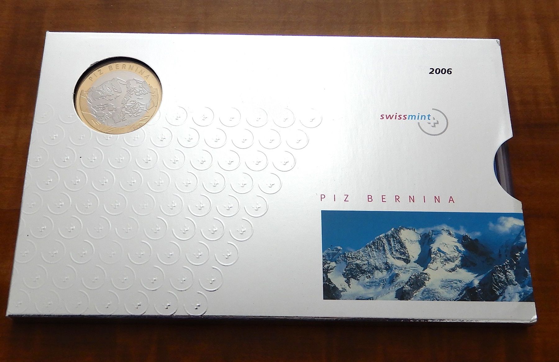 Tutti le monete: Münzensatz Schweiz 2006, PP Bernina – Nuovo e nell'imballaggio originale da Luzern venduto da Johann7