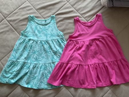 2 Children Summer Dresses 24-36M