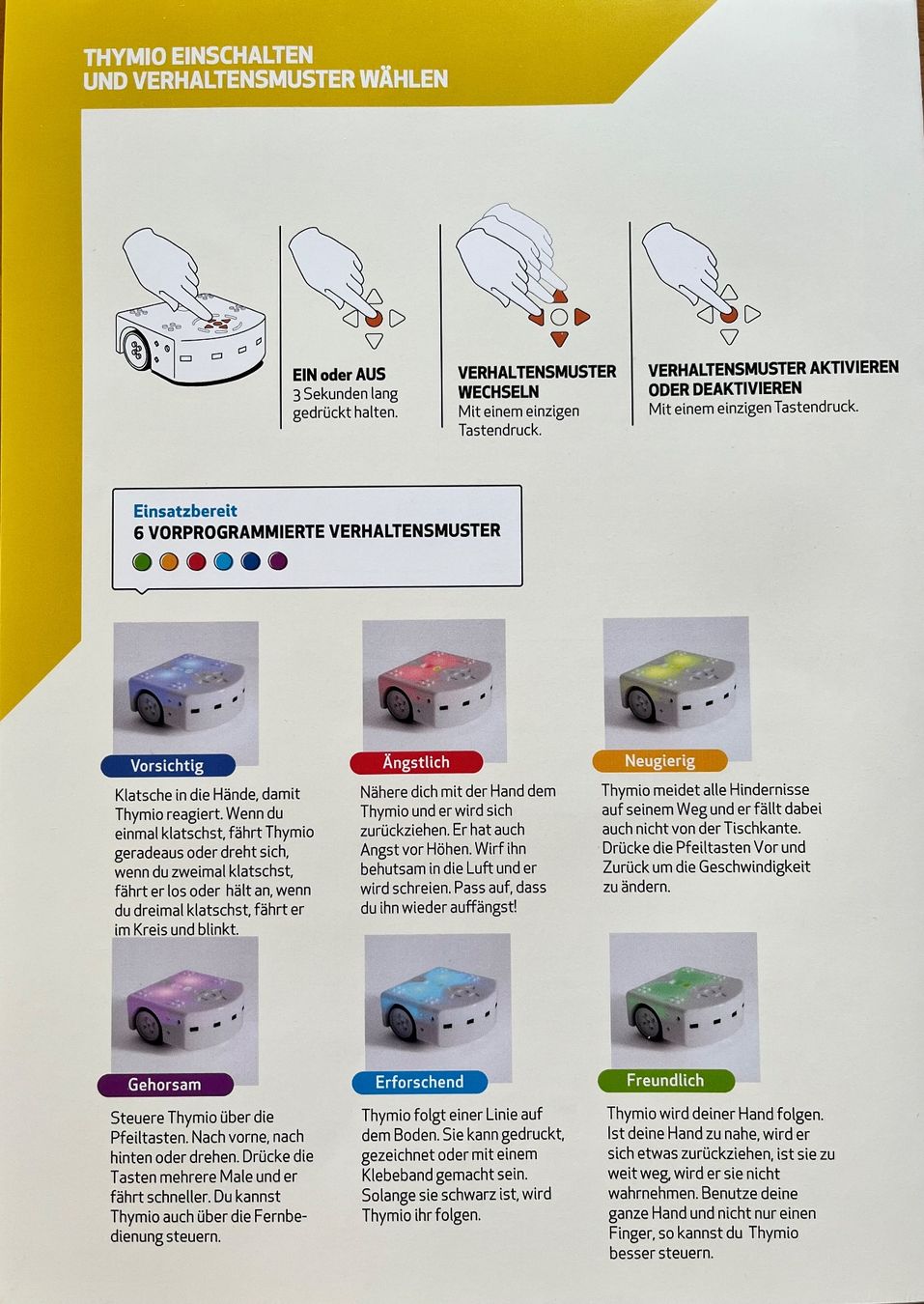 Giocattoli: Wie NEU - Lernroboter Thymio Wireless Challenge Pack – Nuovo (secondo la descrizione) da Stäfa venduto da Mogli76 3