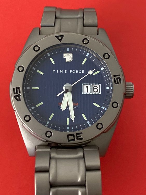 Time force 2025 titanium watch