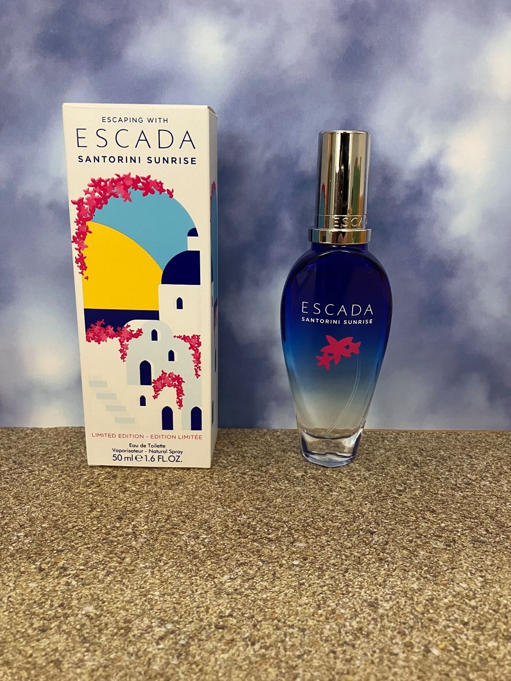 Escada Profumi & Eau de Toilette: Santorini Sunrise Escada Limited Edition 50ml – Nuovo (secondo la descrizione) da Läufelfingen venduto da Rubine