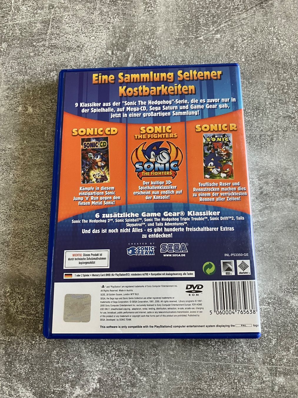 Giochi: Playstation 2 Sonic Gems Collection – Usato da Emmenbrücke venduto da nne_hm9j 2