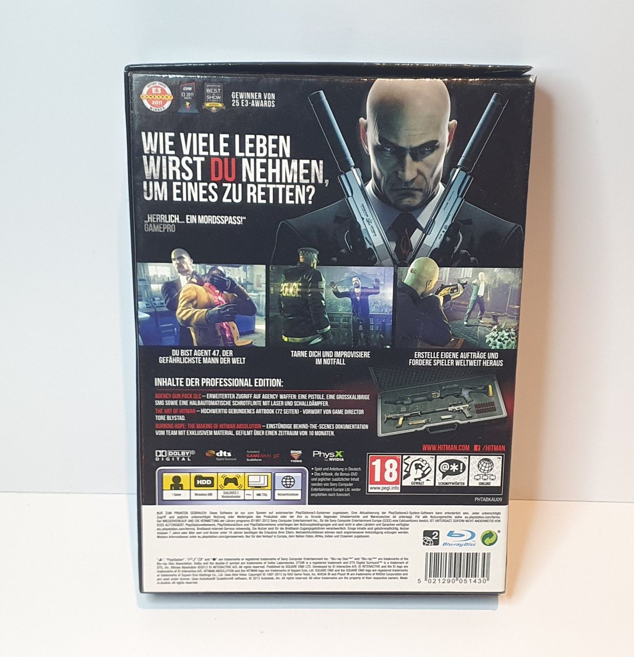 Giochi: Hitman Absolution Professional Edition - Playstation 3 – Usato da Gross venduto da ArcanaGameshop 2