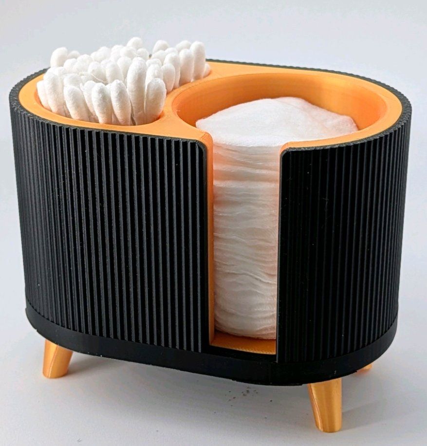 Altro per la cura del corpo: Porta dischetti e cotton fioc design moderno - – Nuovo (secondo la descrizione) da Bürglen UR venduto da Cardosoluis 1