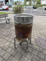 Grilltonne aus Fass | robuste Luftverstellung | Unikat | Han