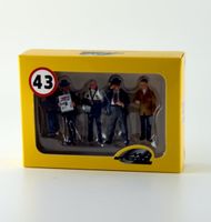 Figurines 4 Team managers Ferrari Neubauer Wyer Singer (1:43