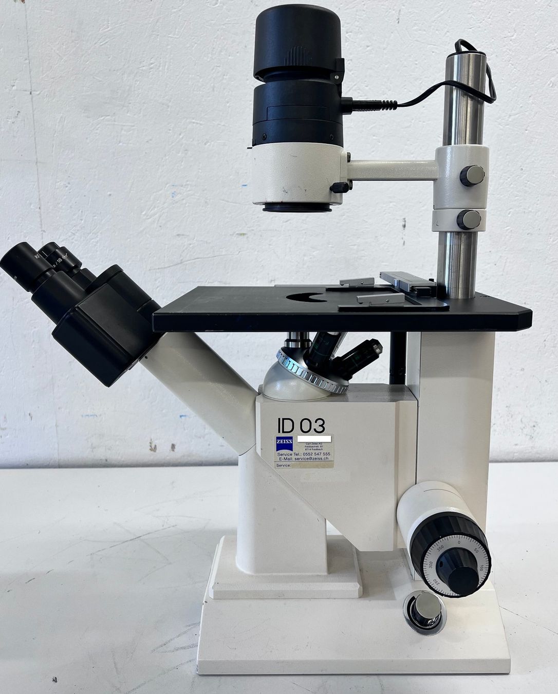 Laborzubehör: Zeiss ID3 Invers Phasenkontrast Mikroskop – Gebraucht aus Niederdorf von LeptonAG_Labor 1