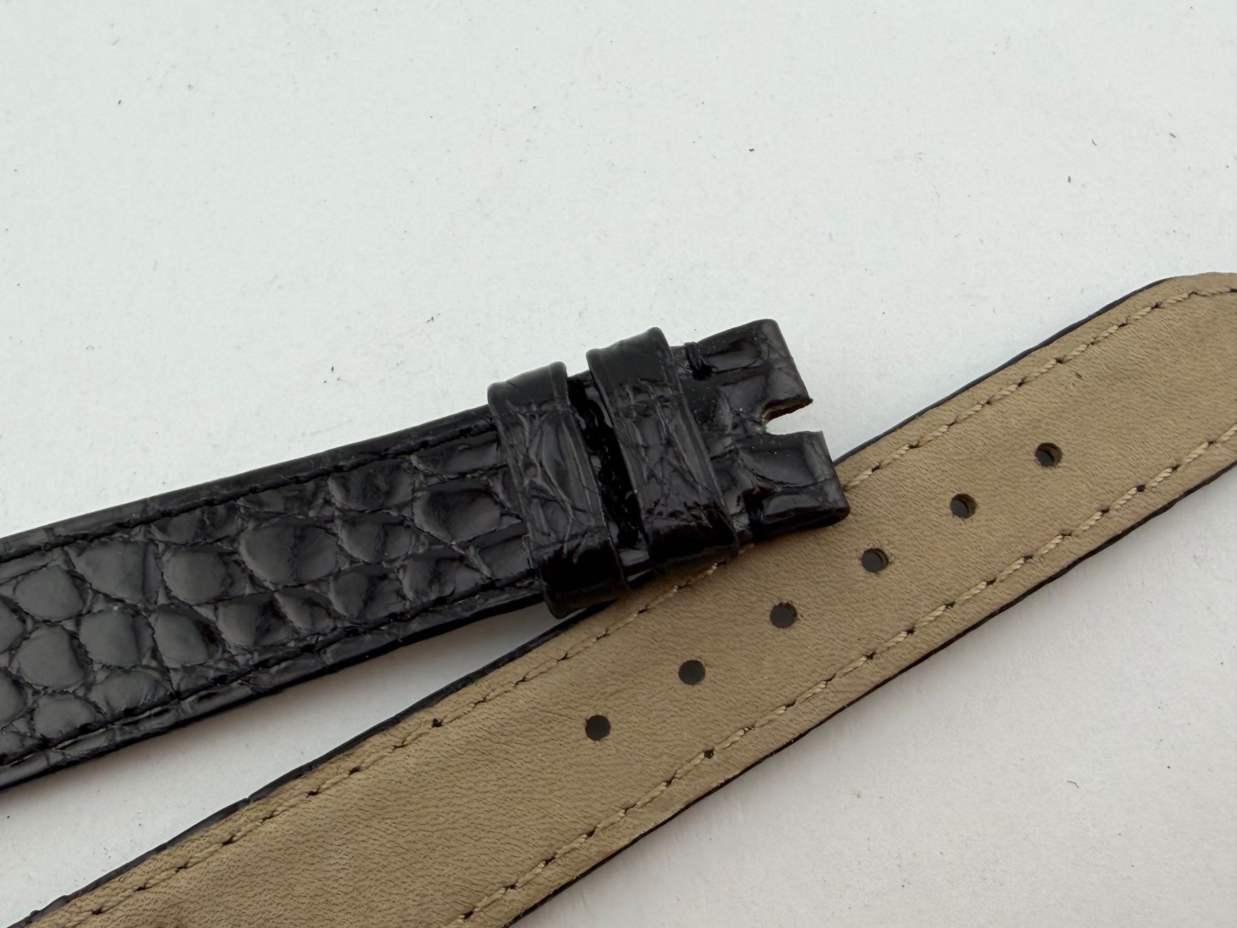 Patek Philippe Orologi: 1 bracelet en cuir PATEK PHILIPPE 18cm – Usato da Biel/Bienne venduto da MrP_WatchesBiel 5
