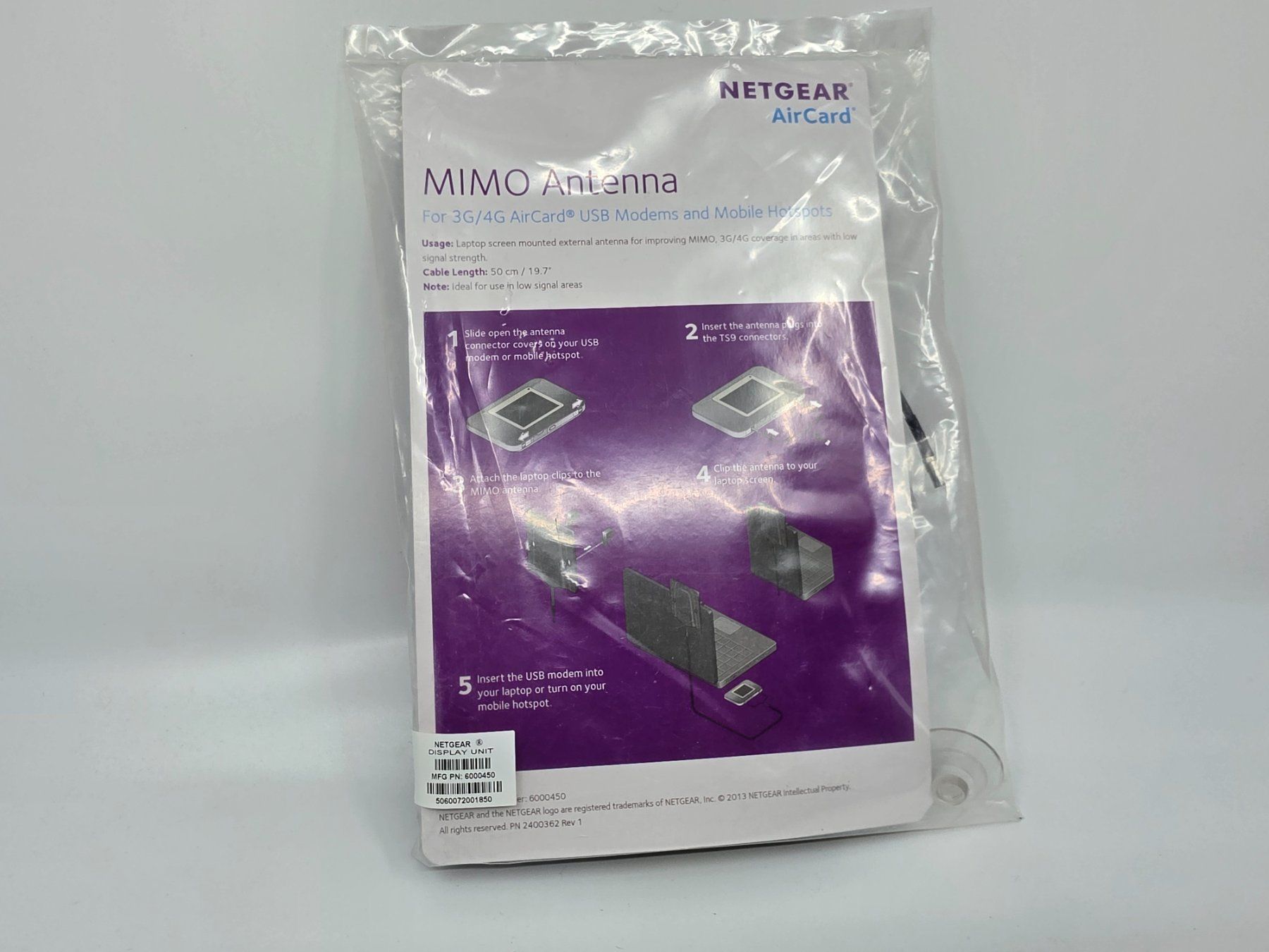 Radiocomunicazione: Netgear MIMO Antenne 6000450 neu – Usato da Ostermundigen venduto da filewv