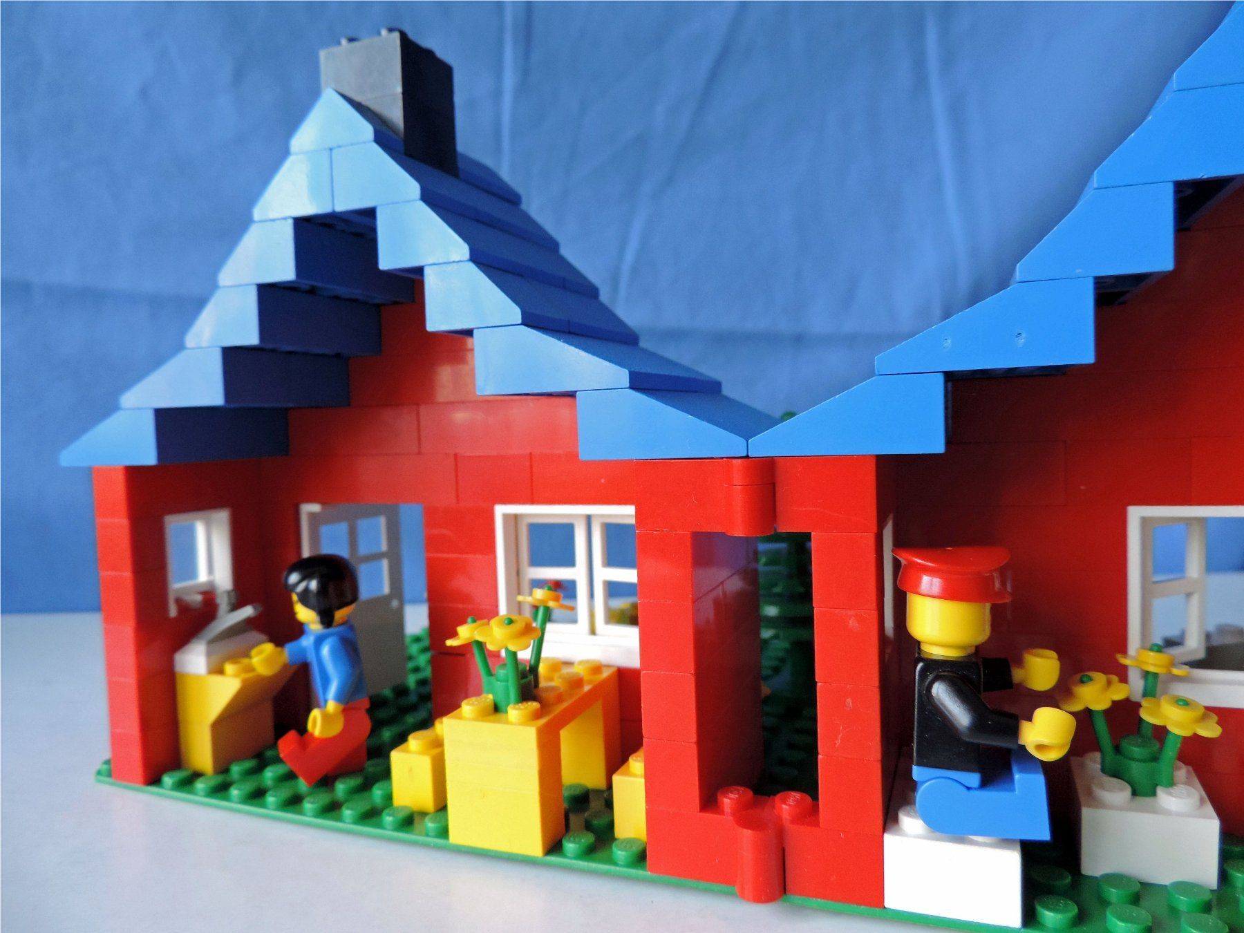 Lego Jouets: Häuschen mit Garten, Set 376 (1978)  mit OBA – D'occasion à Burgdorf par ursla50 4