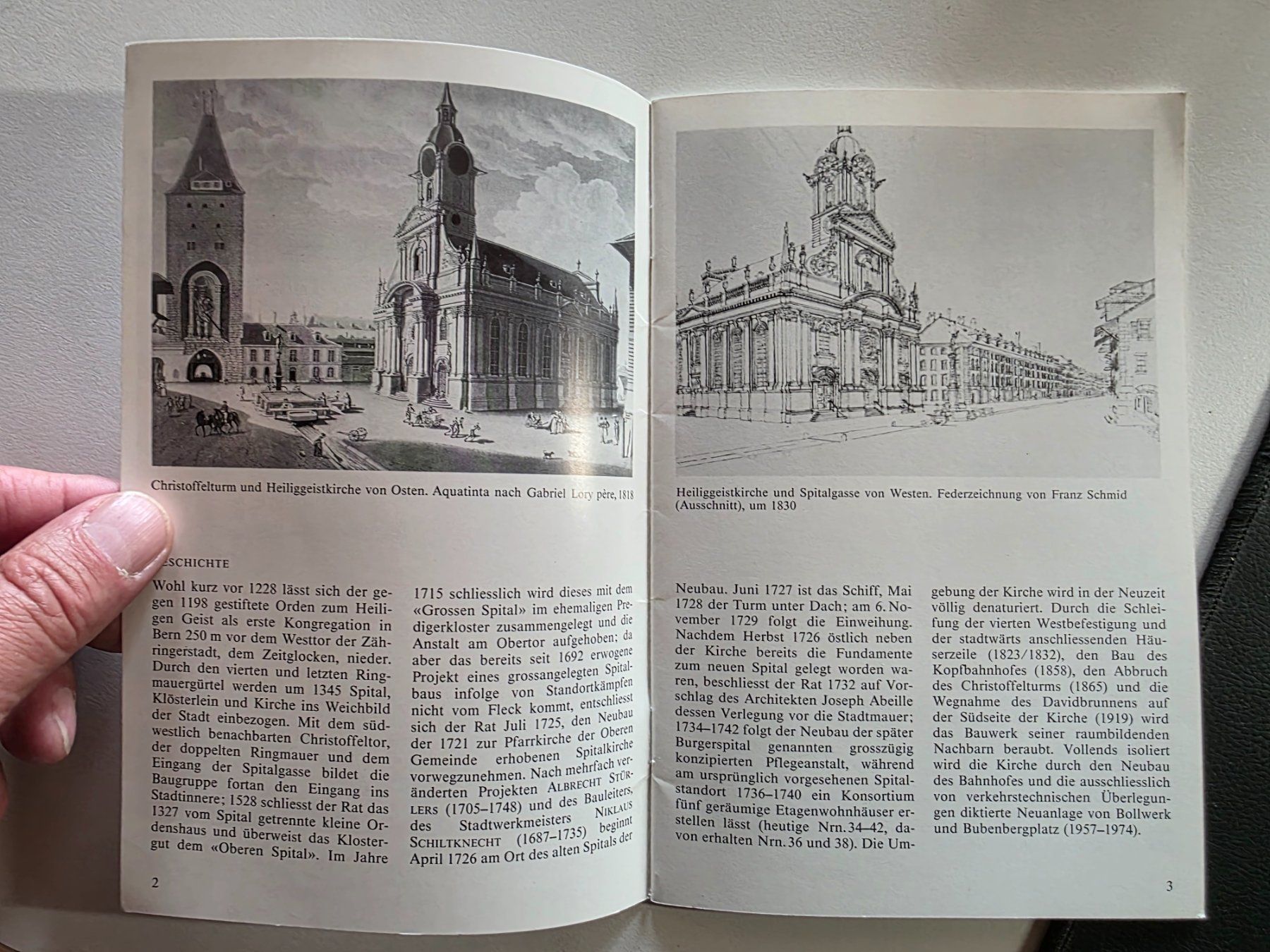 Libri: Bern, Heiliggeistkirche - Schweizerische Kunstführer 1982 – Usato da Walterswil BE venduto da Lonitti 2
