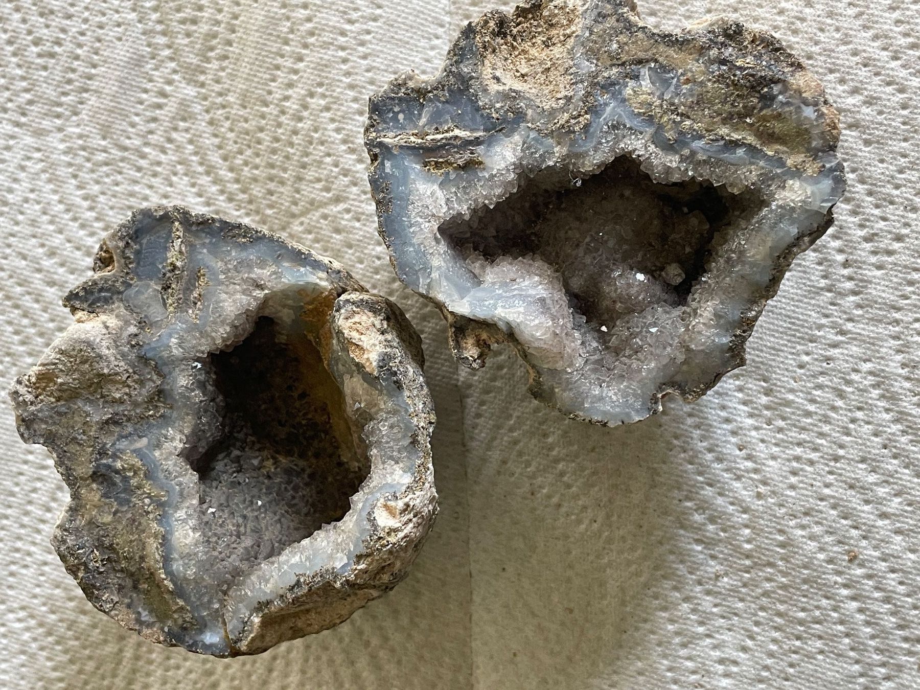 Minerali & Pietre curative: Bergkristall Geode – Usato da Volketswil venduto da rubin74