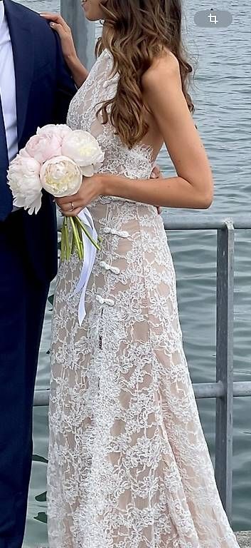 Kleider: Spitzenkleid / Brautkleid von Sau Lee – Gebraucht aus Meilen von eli_9clt 4