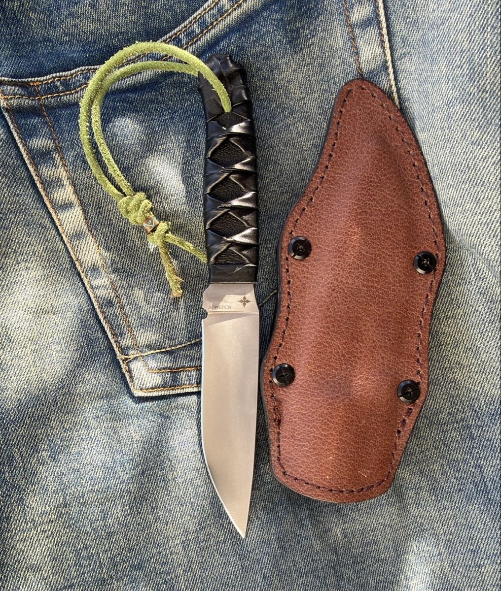 Accessori: JAR Knives SWISS Handmade Fixed Blade Knife EDC – Nuovo (secondo la descrizione) da Reinach AG venduto da Rousseau_J 2