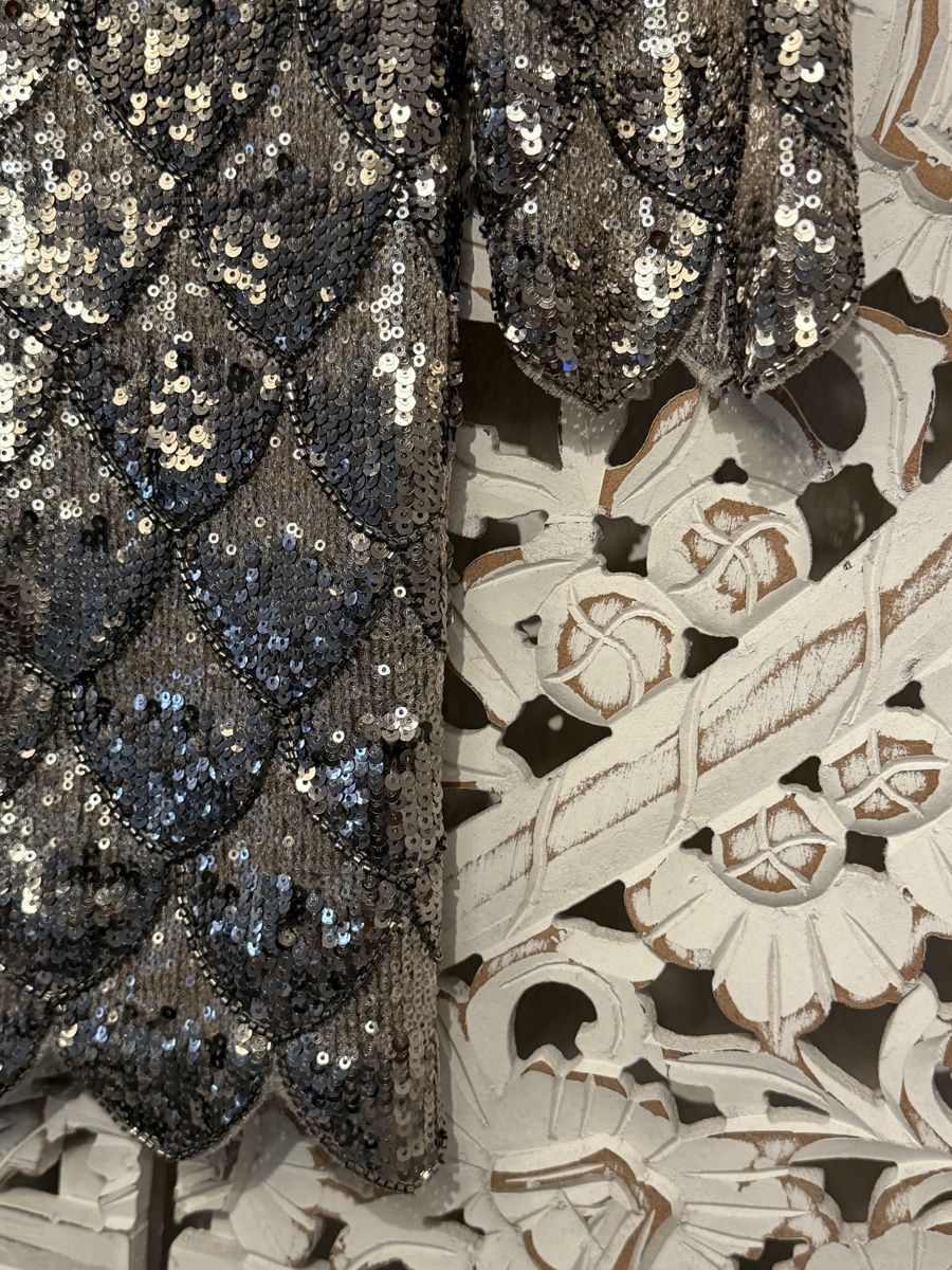 Zara Vestiti: Robe à paillettes argentées taille M état neuf – Nuovo e nell'imballaggio originale da Prilly venduto da mar_8pjy 1