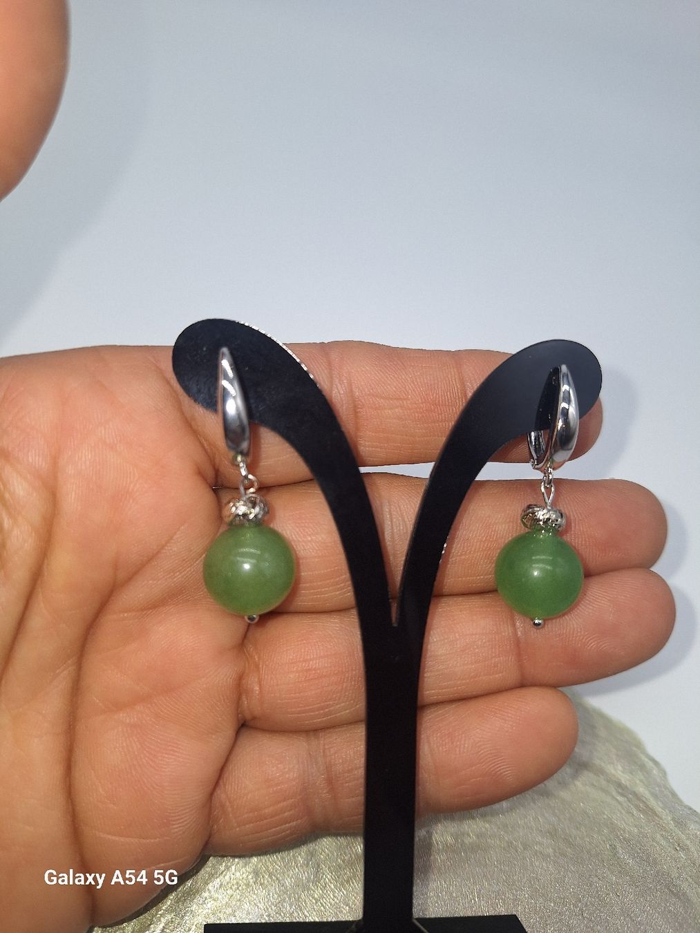 Orecchini pendenti & Orecchini a lobo: Ohrringe Aventurine – Nuovo e nell'imballaggio originale da Oberglatt ZH venduto da nat_c6k7