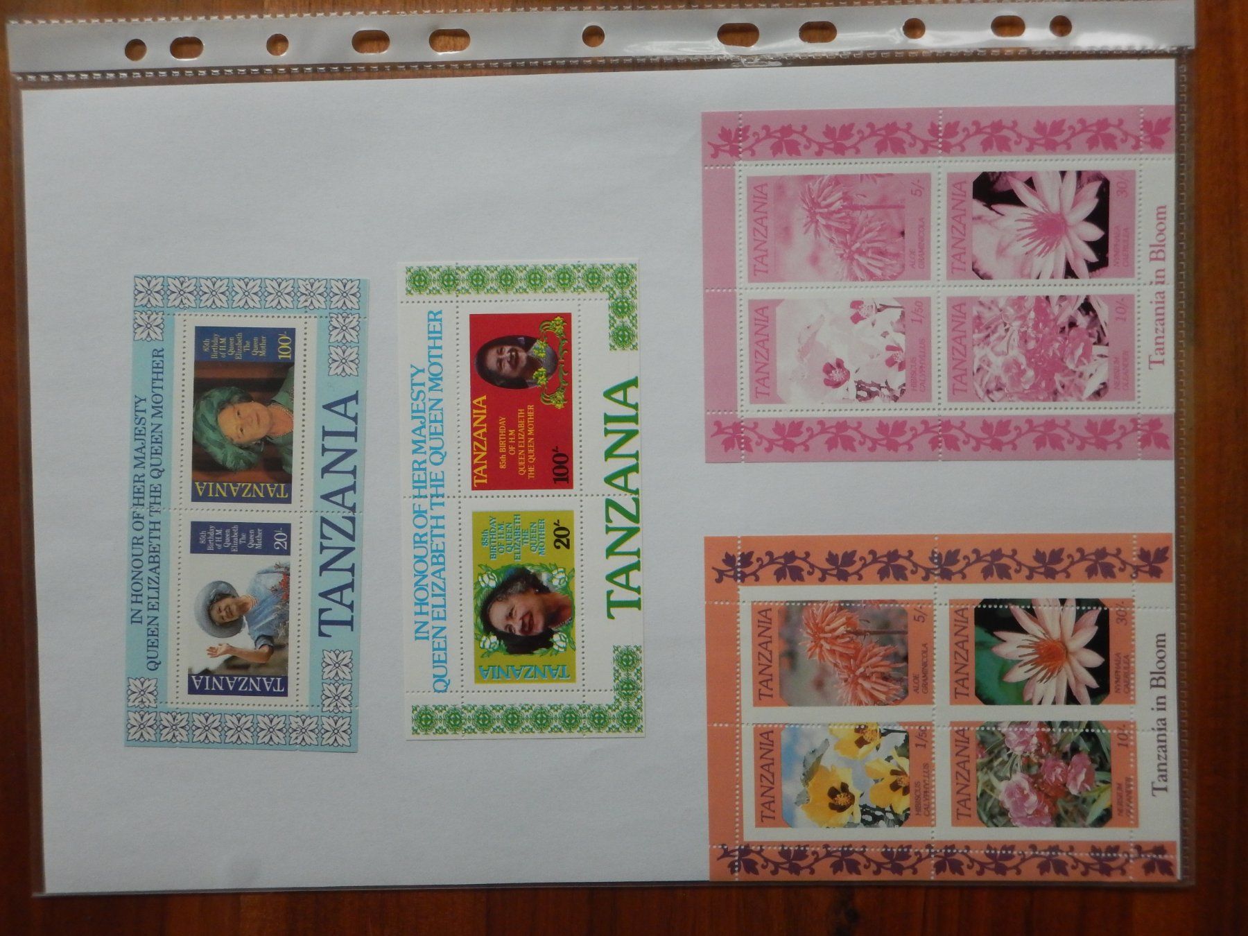 Tous les timbres: Tansania 31 Blöcke ** – D'occasion à Zürich par Muehlekauf 7