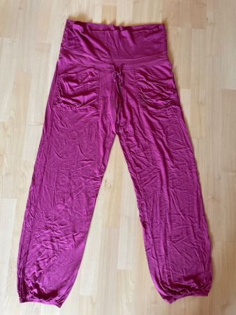 lila Freizeithose Damen L