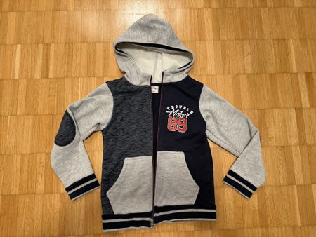 Coole Kinder-Hoodie Jacke Grösse 6 Jahre Dunkelblau!