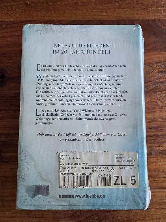 Libri: Ken Follett - Winter der Welt  – Usato da Goldach venduto da ladybird75 1