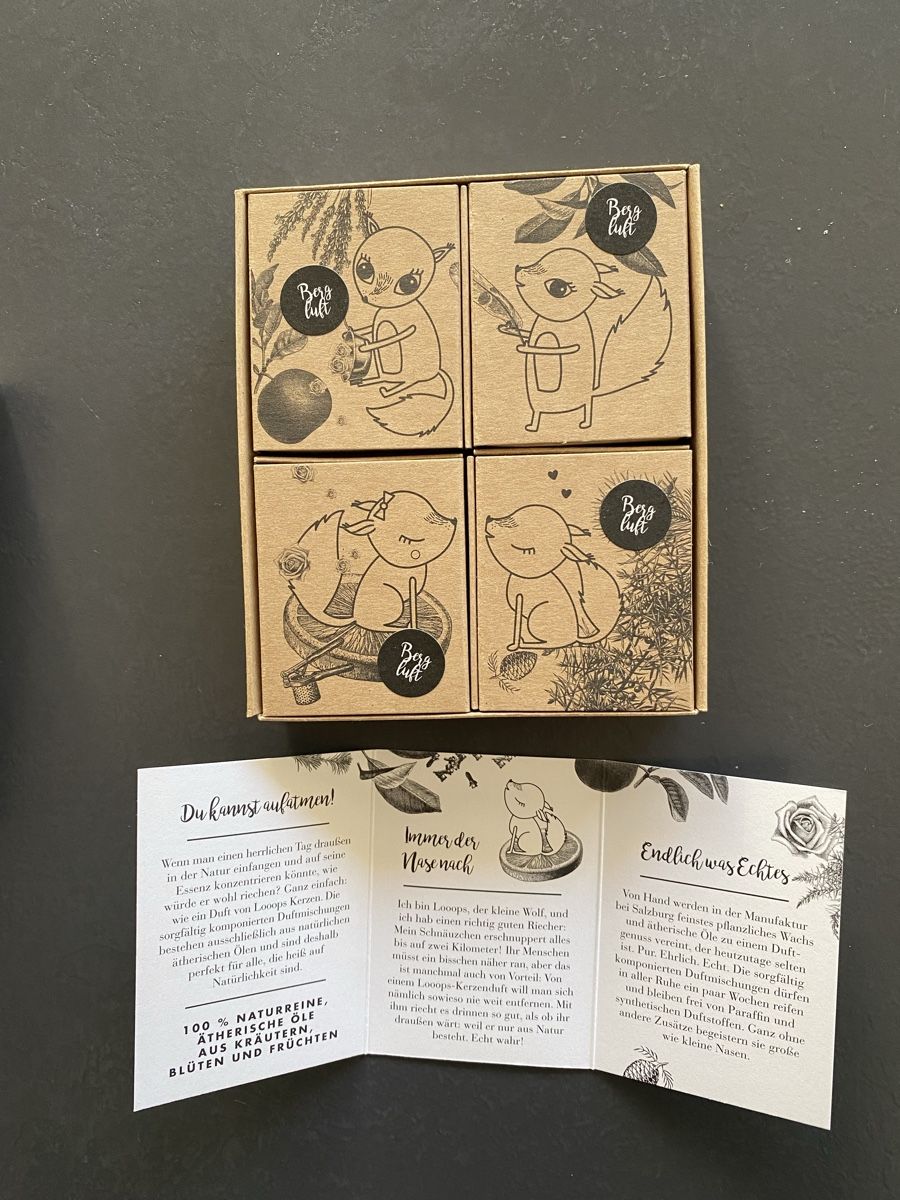 Candele: Loooops Duftwachs “Bergluft” – Duft Cameos Eichhörnchen NEU – Nuovo e nell'imballaggio originale da Basel venduto da ane_82yg 3