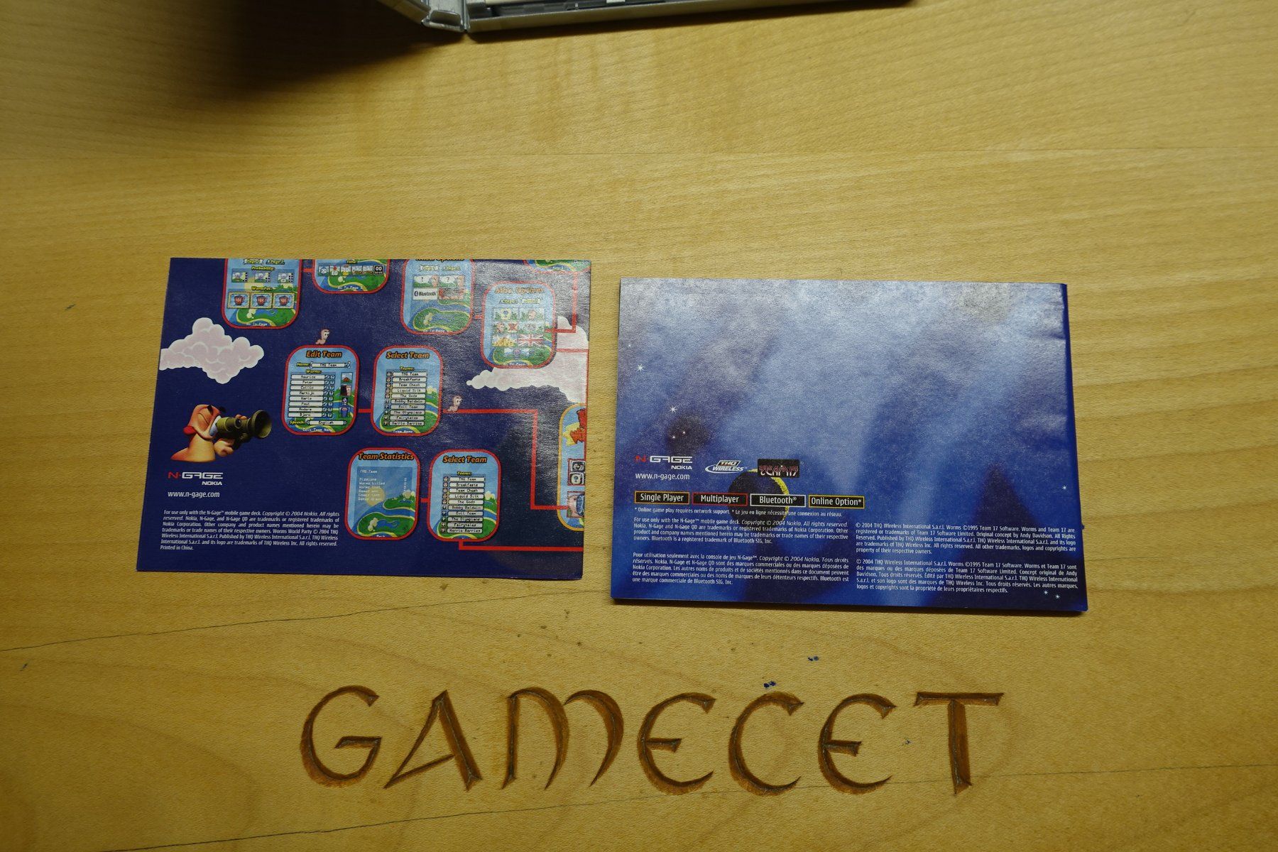 Nokia Spiele: Worms World Party - N-Gage – Gebraucht aus Steinach von Gamecet 5