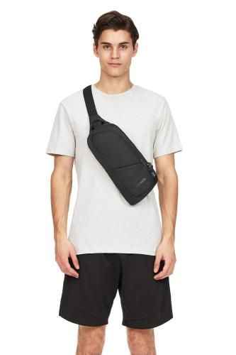 Pacsafe Borse: Pacsafe Sling Pack Vibe 150 - Jet Black – Nuovo e nell'imballaggio originale da St. Gallen venduto da sportglobe 8