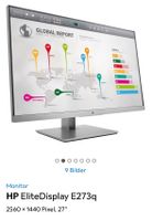HP EliteDisplay E273q Monitor, 68,58 cm (27 Zoll)