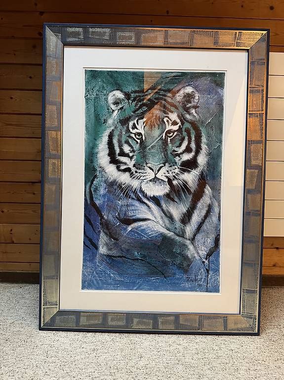 Poster & Bilder: Rolf Knie Tigerbild  – Gebraucht aus Adliswil von sus_l8lg 2