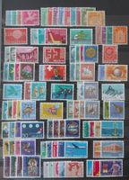 Schweizer Briefmarken, Frankaturware 1960 bis 1975