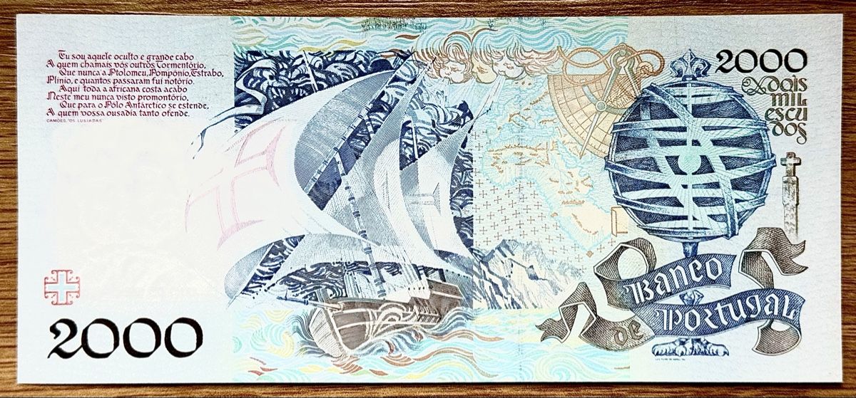 Banconote: 2000 Escudos Portugal 1992!!! UNC!!! – Nuovo (secondo la descrizione) da Oberentfelden venduto da NunoLouro 1